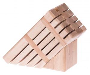 Dřevěný stojan na nože - 22x10x19 cm