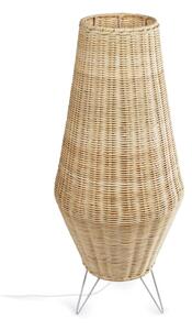 Stojací lampa v přírodní barvě s ratanovým stínidlem (výška 70 cm) Kamaria – Kave Home