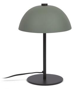 Zelená stolní lampa s kovovým stínidlem (výška 33 cm) Aleyla – Kave Home