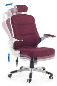 Kancelářská židle Prime (tmavě červená). 1011158