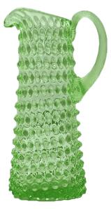 Sklárna Častolovice - Džbán 1,2l - Hobnail – Ananas – uranová zeleň