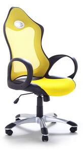 Kancelářská židle Isit (žlutá). 1011163