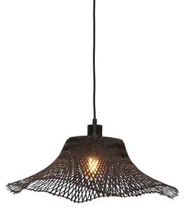 Stropní visící lampa ibiza s 50 x 15 cm černá