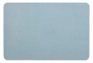 KELA Prostírání plastové Kimara PU 45x30 cm imitace kůže světle modrá KL-12311