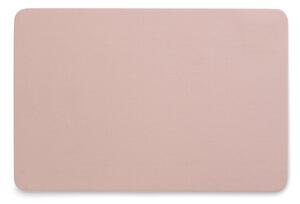 Prostírání plastové Kimara PU 45x30 cm imitace kůže růžová