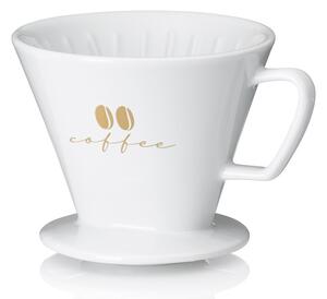 KELA Kávový filtr porcelánový Excelsa S bílá KL-12490