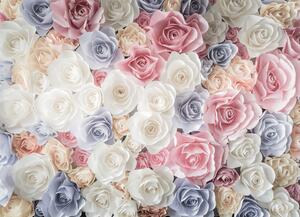 Malvis ® Tapeta Růže barevné Vel. (šířka x výška): 288 x 200 cm