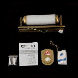 Orion Soff_3-464/1_Patina Stylové nástěnné svítidlo WIENER NOSTALGIE patina 28cm