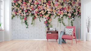 Malvis ® Tapeta růže na zdi Vel. (šířka x výška): 288 x 200 cm