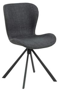 Otočná židle Batilda-A1 tmavě šedá