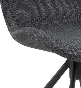Otočná židle Batilda-A1 tmavě šedá