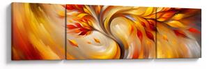 Obraz - Podzimní strom (170x50 cm)