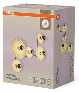 Osram - Nástěnné svítidlo PLISSEE 5xE27/15W/230V krémová
