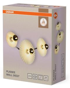 Osram - Nástěnné svítidlo PLISSEE 3xE27/15W/230V krémová
