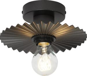 Osram - Stropní svítidlo PLISSEE 1xE27/15W/230V pr. 20 cm antracit