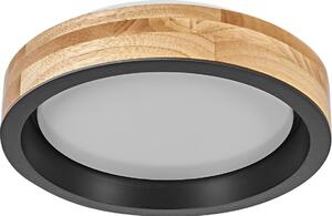 Osram -LED Stmívatelné stropní svítidlo MARIANO LED/16W/230V pr. 31 cm dub/černá