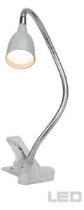 Brilliant G92936/11 Stolní klipová lampa ANTHONY šedá
