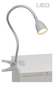 Brilliant G92936/11 Stolní klipová LED lampa ANTHONY šedá