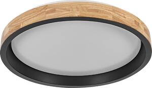 Osram -LED Stmívatelné stropní svítidlo MARIANO LED/36W/230V pr. 51 cm dub/černá