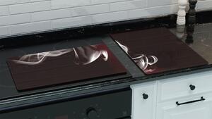 Allboards,Skleněná kuchyňská deska KÁVA 60x52cm - krájecí deska - ochranná deska,HC52x30_00005
