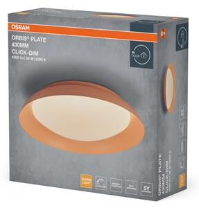 Osram -LED Stmívatelné stropní svítidlo PLATE LED/35W/230V pr. 43 cm růžová