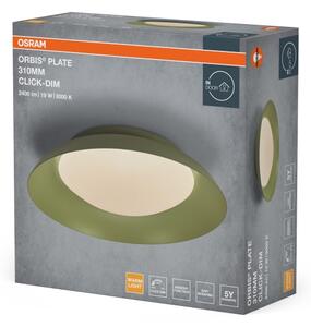 Osram -LED Stmívatelné stropní svítidlo PLATE LED/19W/230V pr. 31 cm zelená