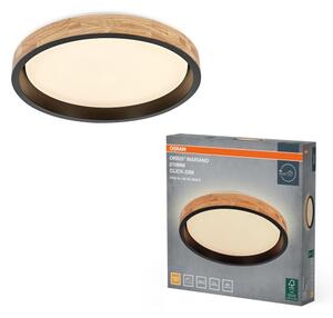 Osram -LED Stmívatelné stropní svítidlo MARIANO LED/36W/230V pr. 51 cm dub/černá