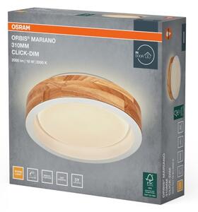 Osram -LED Stmívatelné stropní svítidlo MARIANO LED/16W/230V pr. 31 cm dub/bílá