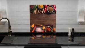 Allboards,Skleněná kuchyňská deska ORIENT 60x65 cm- vhodná za varnou desku,SB60x65_00010