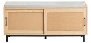 Sobuy Fsr154-N Lavice Na Boty Lavice Do Předsíně Truhla Na Boty Lavice Sedací Komodapřírodní 110 X 49 X 40 Cm