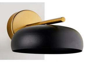 Nástěnná lampa OLAF 1xGX53/12W/230V černá/zlatá