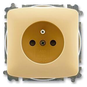 ABB 6619A-A06357 D - Zásuvka domovní bez rámečku TANGO 250V béžová
