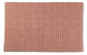 KELA Koupelnová předložka Leana 80x50 cm bavlna červená KL-23511