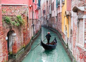 Malvis ® Tapeta Gondola v Benátkách Vel. (šířka x výška): 144 x 105 cm