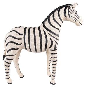 Dekorace Socha Zebra Černá, Bílá 27x10x28 cm – 30 cm