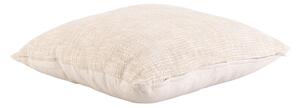 Béžovo-bílý bavlněný polštář PT LIVING Mesh, 45 x 45 cm