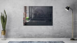 Allboards,Skleněná magnetická tabule- dekorativní obraz ZRNKOVÁ KÁVA 90x60 cm,TS96_40003
