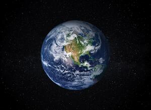 Malvis ® Tapeta Modrá planeta Země Vel. (šířka x výška): 144 x 105 cm