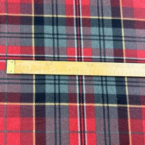Ervi bavlna flanel š.240cm Skotská kostka Tartan - 25436-8, metráž