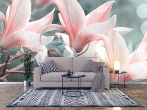Malvis ® Tapeta Moderní magnolie Vel. (šířka x výška): 288 x 200 cm