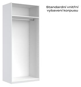Korpus skříně 2dv Bílý lesk Idea