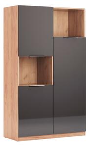 Skříňka Junior 3D Lava / dub kraft Luna