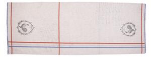 Béžový bavlněný běhoun s kohoutem Devine French Roster – 50x140 cm