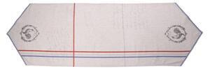 Béžový bavlněný běhoun s kohoutem Devine French Roster – 50x160 cm