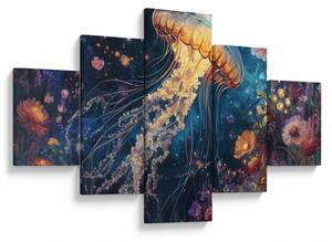 Obraz - Magická medúza (125x70 cm)