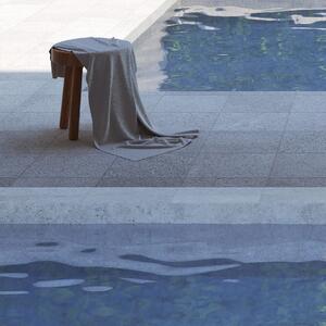 Malvis ® 3D Tapeta Stolička pozorující bazén Vel. (šířka x výška): 144 x 105 cm