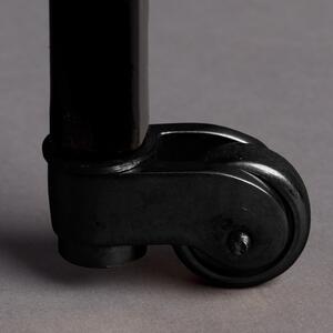 Černý kovový toaletní stolek ZUIVER GUSTO 80 x 26 cm