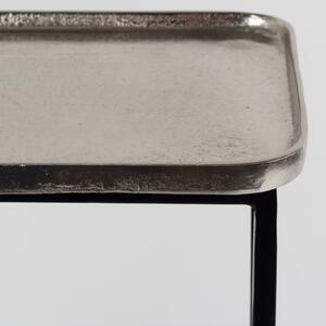 Černý kovový toaletní stolek ZUIVER GUSTO 80 x 26 cm