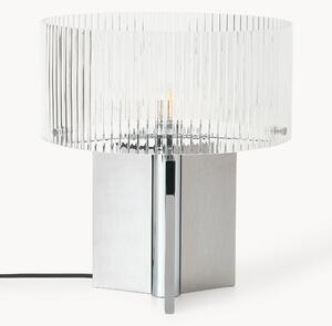Stolní lampa's žebrovaným sklem Emmi