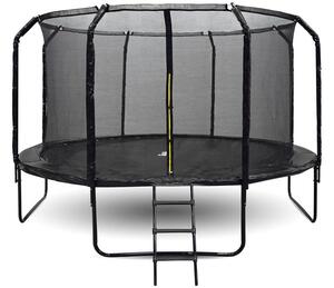 Zahradní trampolína SKY FLYER RING 2v1 430 cm BLACK TR0036